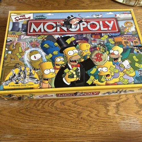 Hasbro the simpsons monopoly - simpsons,
