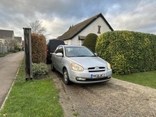 PERFECT FIRST/CHEAP CAR! 2007 Hyundai Accent Atlantic 1.4 72k Miles + MOT