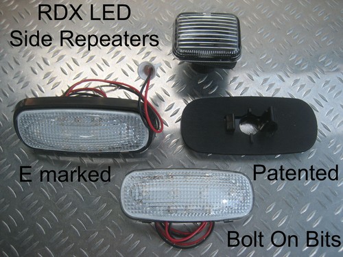 Rdx led clear side - rdx, repeaters