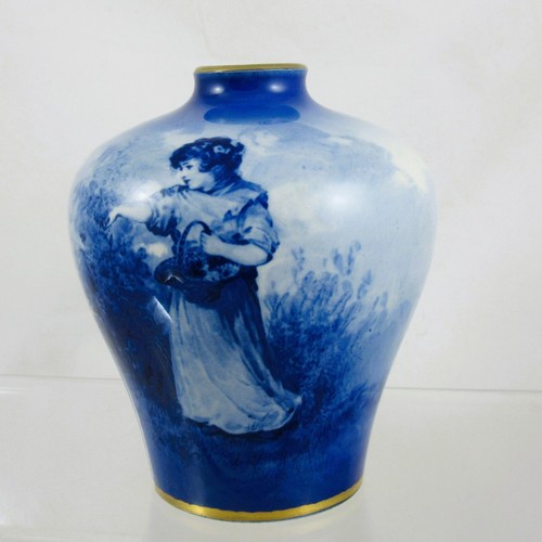 Doulton flambé blue children - doulton,