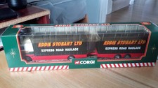 CORGI 59516.EDDIE STOBART VOLVO SHORT WHEELBASE LORRY -CLOSE COUPLE TRAILER