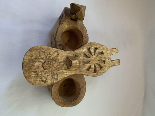 Vtg wooden hand carved - vtg,