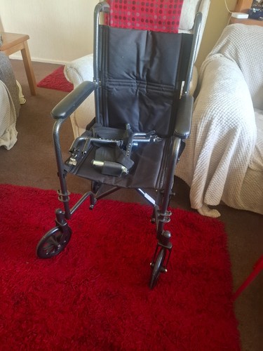 Wheelchair hardly used - wheelchair,