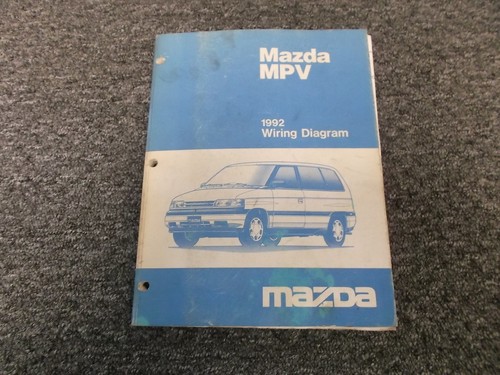 1992 mazda mpv - mazda, 4wd