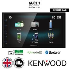 Kenwood DMX125DAB 6.8" DAB Digital Multimedia Bluetooth Touch Screen Car Stereo