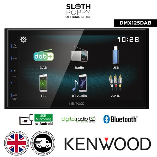 Kenwood dmx125dab gg6 - 6.8", dab