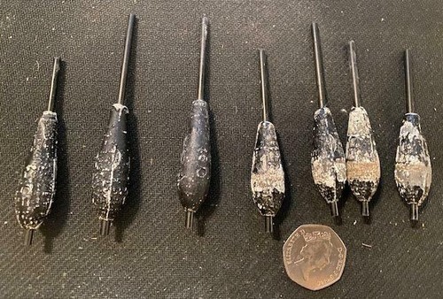 Vintage carp fishing weights - vintage,