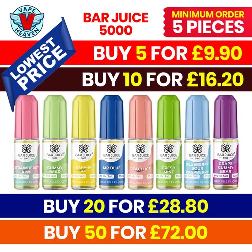 Bar juice 5000 nic - bar, salt