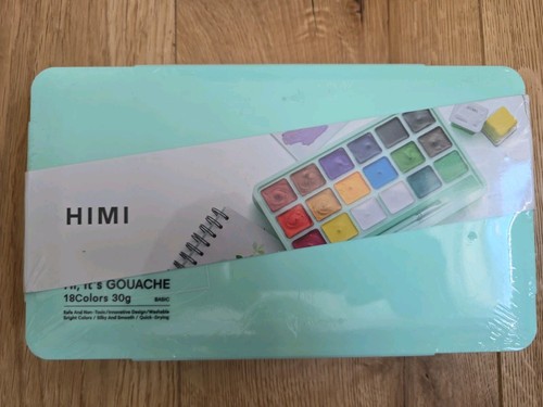 Himi gouache set 18 colours - himi,