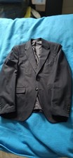 Zara Mens Black Suit UK Size