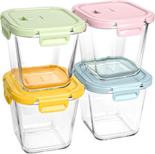 Glass Soup Containers with