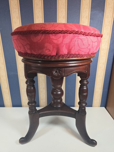Antique mahogany upholstered - antique,