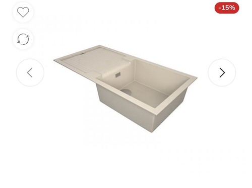 Sink kitchen champagne - sink,