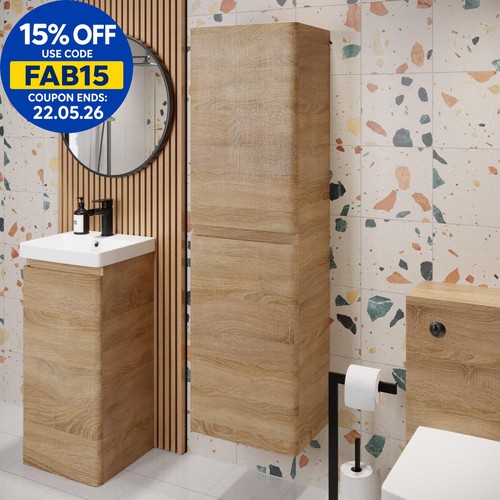 Tall bathroom cabinet - bathroom,