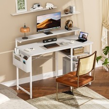 Computer Desk with LED Lights