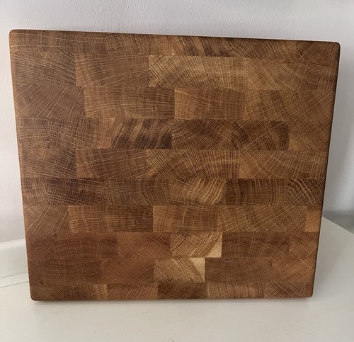 Solid oak handmade butcher - oak,