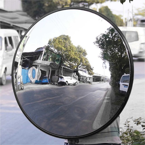 Wide angle round road blind - round,