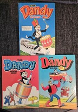 THE DANDY BOOK ANNUAL 1974, 1982 AND 1985