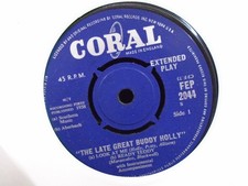 BUDDY HOLLY E.P " THE LATE