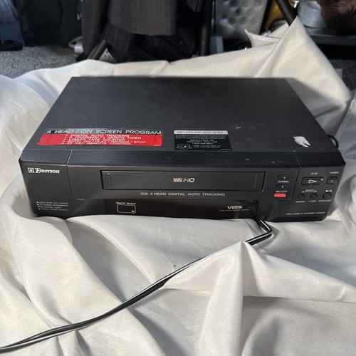 Emerson vcr4003a vhs vcr - emerson,
