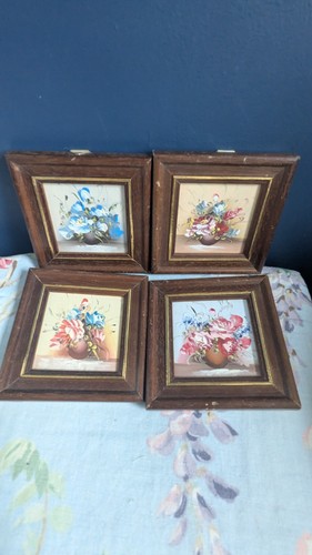 Vintage set four framed - vintage,