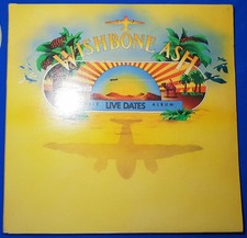 Wishbone Ash Live Dates ULD 2-1/2 1973 Vinyl LP