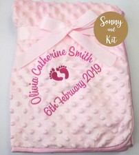Personalised Baby Swaddle