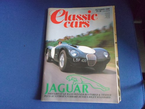 Classic cars magazine jaguar - classic,