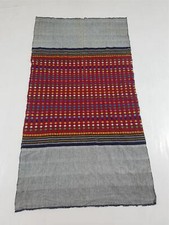 Vintage Handwoven Guatemalan Textile 64x35 inches