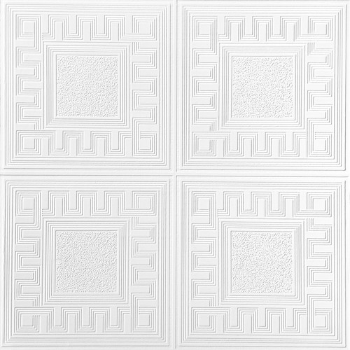 White paintable panel - white, effect