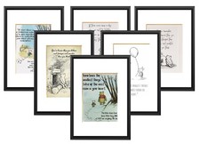A4 Art Winnie the Pooh quote
