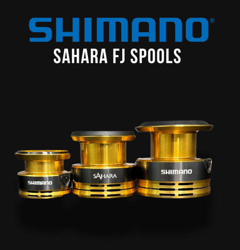 Shimano sahara spools - shimano, fj