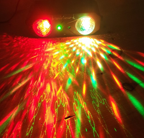 Disco party lighting job - fx,
