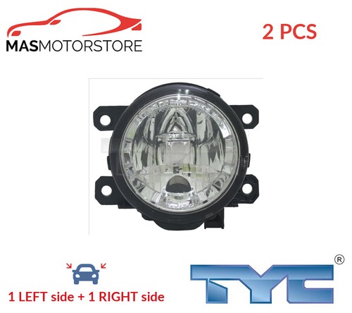 Fog light lamp pair tyc - fog,