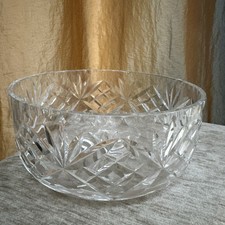 VINTAGE CRYSTAL CUT GLASS VERY