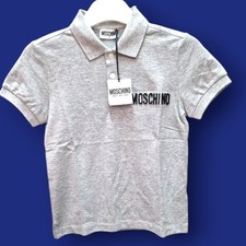 Moschino-8 Yrs- Boys Grey Polo