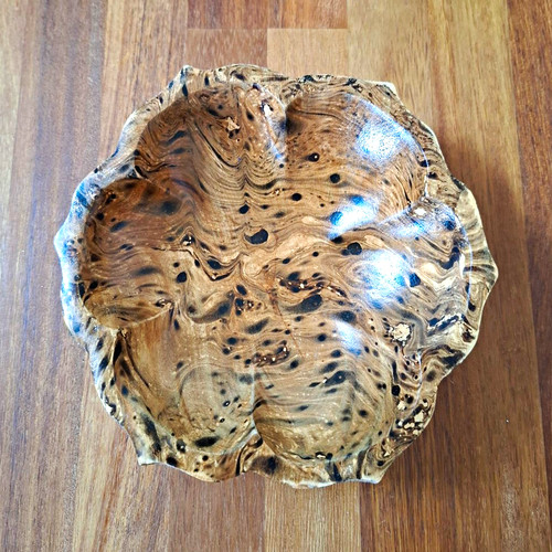 Vintage wooden bowl - vintage, hand