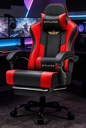 Gtplayer red black faux - gtplayer, red/black