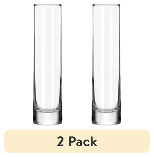 Pack clear glass - clear, cylinder