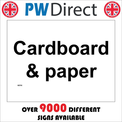 Sign cardboard paper - sign,