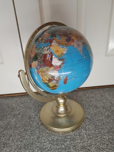 Gemstone globe with - globe,