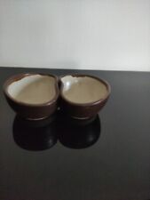 Rare ABATY Studio Pottery Double Sided Dish