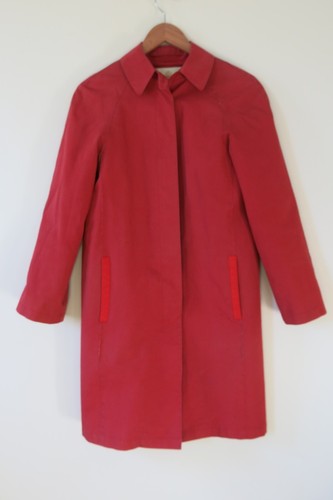 Aquascutum trench red coat - aquascutum,