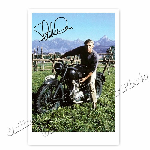 Steve mcqueen autograph - mcqueen,