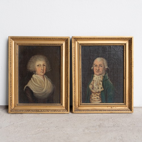 Pair small antique georgian - pair,