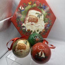 Boxed Christmas Tree Ornaments