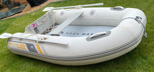 Aqua Marina DELUXE U-TYPE Yacht Tender. 2.5m with DWF Air Deck