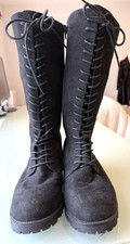 Girls Lace Up Military Style