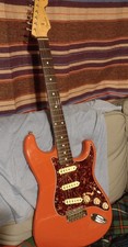 Fender Japan '62 RI Stratocaster. Alder, Hybrid 1 neck, Q pups, upgrades MIJ CIJ