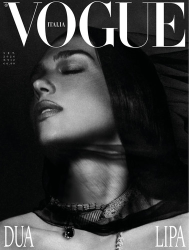 Dua lipa vogue magazine italia - vogue,